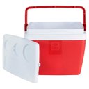 Ver imagem 1 de Caixa Térmica Cooler 12L Com Alça 13 Latas Vermelha Bel