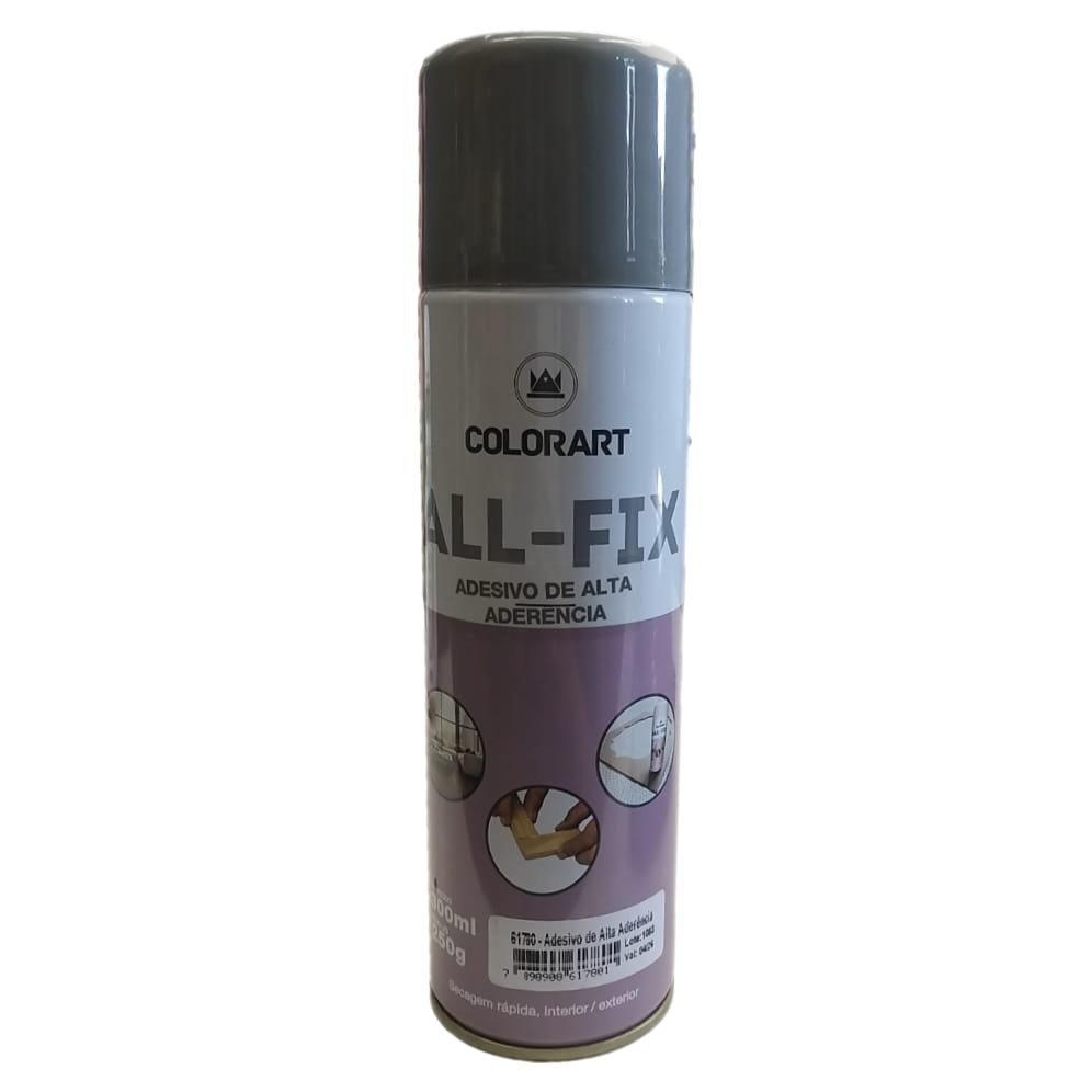 Spray Adesivo de Alta Aderencia 300ml Pacote com 2 Und Colorart