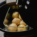 Ver imagem 3 de 12 Potes Herméticos de Vidro 1,2l Branco Fresh Lock ou para Geladeira Freezer Forno