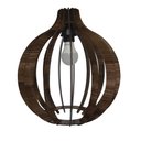 Ver imagem 6 de Lustre Pêndulo de Teto Luminária Pendente Tabaco Claro