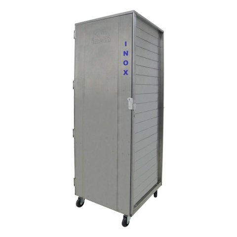 Armário de Crescimento Inox p/ 20 Formas/Esteiras AC20I 58x70 Vazio - Imeca 6278