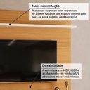 Ver imagem 5 de Painel para TV até 55 Polegadas 135cm x 136cm com 1 Porta Basculante Apolo Espresso Móveis