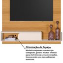 Ver imagem 7 de Painel para TV até 55 Polegadas 135cm x 136cm com 1 Porta Basculante Apolo Espresso Móveis