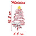 Ver imagem 2 de Enfeite Pendente para Árvore de Natal Pinheirinho Rosa 13,5cm