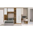 Ver imagem 3 de Guarda Roupa Aereo Modulado com 1 Porta 996mm Setiba Plus Rimo Carvalho/palha
