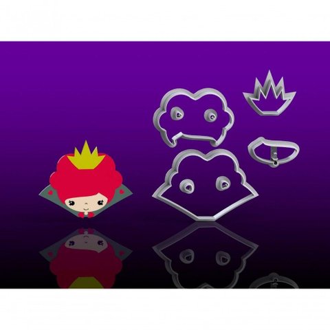 Cortador Alice Rainha Copas - Modular 6 Cm