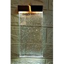 Ver imagem 4 de Lustre Pendente Barra Cristal Rose Led 7w 3 Cores Bivolt