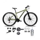 Ver imagem 1 de Bicicleta Aro 29 Absolute Nero 5 Kit 2x9 Gta Sunrun Freio Disco K7 Pedivela 24-38d Garfo com Trava