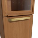 Ver imagem 3 de Cristaleira 2 Portas de Vidro 40cm Elara Kappesberg Canela