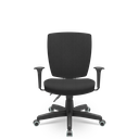 Ver imagem 1 de Cadeira Escritório Altrix Plaxmetal Espaldar Alto Back Preto