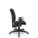 Ver imagem 2 de Cadeira Escritório Altrix Plaxmetal Espaldar Alto Back Preto