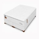 Ver imagem 3 de Cama Box King + Colchão Molas Pocket Topazio Donatello 198x200x64cm