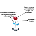 Ver mais imagens de Saboneteira Rustica Porta Sabonete:azul