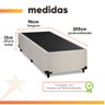 Cama Box 0,96m com 38cm de Altura Prince - 2