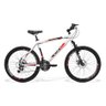 Bicicleta GTS Aro 26 Freio a disco 21 Marchas Amortecedor | GTS M1 Walk New - Branco / Vermelho - 21 - 1