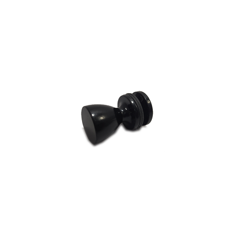 1629 - Puxador para Janela de Correr de Vidro Blindex - Preto