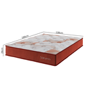 Ver imagem 2 de Colchão Casal Molas Ensacadas Saturno 138x188x28cm Cobre - Casa Giulia