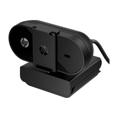 Webcam Full Hd Hp 320 Usb-a Classic com Microfone Preto
