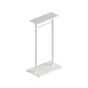 Ver imagem 1 de Expositor Central com 2 Colunas Cremalheira para Acessórios de 60 Cm Comac New Branco