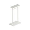 Expositor Central com 2 Colunas Cremalheira para Acessórios de 60 Cm Comac New Branco - 1
