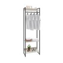 Ver imagem 5 de Estante Closet Arara c/03 Prateleiras Dynamica 60 cm Est.Preta