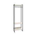 Ver imagem 2 de Estante Closet Arara c/03 Prateleiras Dynamica 60 cm Est.Preta