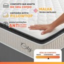 Ver imagem 4 de Cama Bibox Baú com Colchão City Solteiro e Cama Auxiliar Conjugada 88x188x69cm Bela
