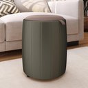 Ver imagem 1 de Puff Gourmet Banqueta Esther para Sala, Quarto ou Escritório - Verde Oliva