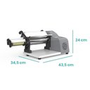 Ver imagem 2 de Laminador de Massas Elétrico 28 Cm + Cortador de Talharim Anodilar