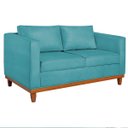 Ver imagem 4 de Sofá 3 Lugares Europa 180 cm Estilo Conforto e Elegância Suede - Doce Sonho Móveis