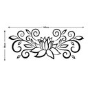 Ver imagem 2 de Adesivo de Parede Decorativo Sala Flor de Lótus