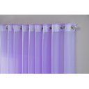 Ver imagem 2 de Cortina Sala Quarto Voal Liso Delicate 300x280 Transparente:lilas