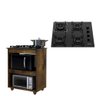 Kit Balcão Cooktop Turim Ype com Fogão Cooktop 4 Bocas Itatiaia - 1
