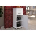 Ver imagem 2 de Balcão Cozinha Sala Área de Serviço 2 Gavetas 1 Porta ClickForte Armário Balcão
