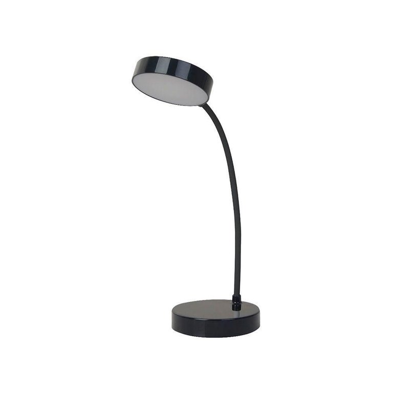 Luminária de Mesa Led Taschibra Puck Recarregável 5v Preto 15020038-02 Luminária de Mesa Led Taschibra Puck Recarregável 5v Preto 15020038-02