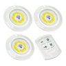 Kit 3 Spot Lampadas Luminaria Led Controle sem Fio Remoto - 2
