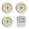 Kit 3 Spot Lampadas Luminaria Led Controle sem Fio Remoto - 11