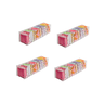 Kit Com 4 Colmeias Organizadoras de Gaveta P Para Calcinhas Meias 10x40x10 Cor:Invisível - 1