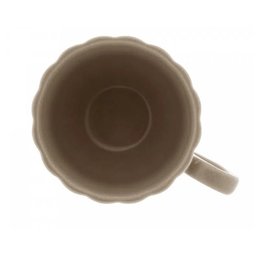 2 Xícaras para Café Wolff Pétala de Porcelana Bege - 3