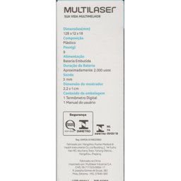 Termometro Clinico Digital ANVISA/INMETRO Multilaser 6 uni - 4