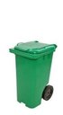 Ver mais imagens de Lixeira Contentor Plastico Tipo Gari 240 Litros Cor:marrom