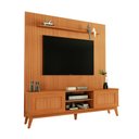Ver imagem 1 de Rack Bancada King com Painel para Tv até 75 Polegadas 1,80m Egeo Cedro Ripado Impressão 3d Edn