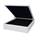 Ver imagem 1 de Base Baú Physical Branco Casal (138x188x39) - Ortobom