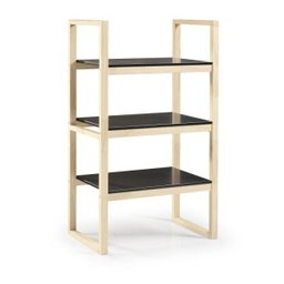 Kit 2 Peças com Mesa para Escritório e Estante em Madeira Maciça Guará Cabecasa MadeiraMadeira - 10