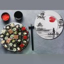 Ver imagem 3 de Kit 6 Pcs Japanese Collection C/mini Molheira Preto Aleanza