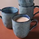 Ver imagem 3 de Caneca Titanium em Stoneware Azul 273ml Porto Brasil