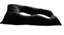 Ver imagem 1 de Travesseiro Gigante 170x80cm Happy Line - Preto