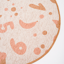 Ver imagem 3 de Tapete Infantil Rosé Antiderrapante Orgânico Rock Números 2,00x2,50m