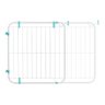 Portão Grade Expansivo Proteção Criança Cão Pet 70 A 115 Cm - 4