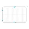 Portão Grade Expansivo Proteção Criança Cão Pet 70 A 115 Cm - 5